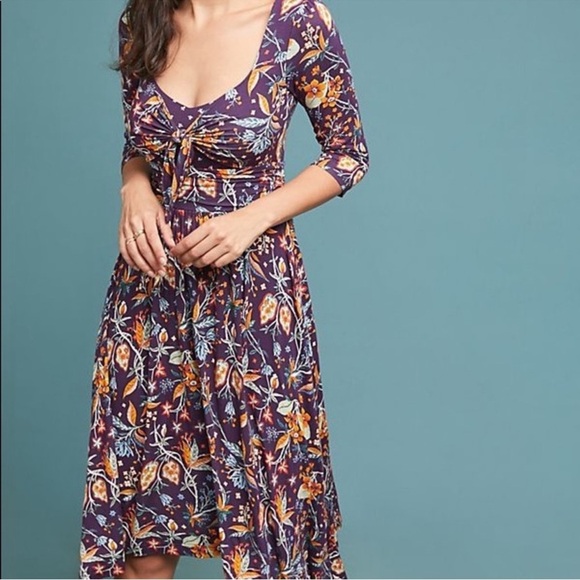 Anthropologie Dresses & Skirts - NWT Maeve Beloved Floral Dress Anthropologie Large